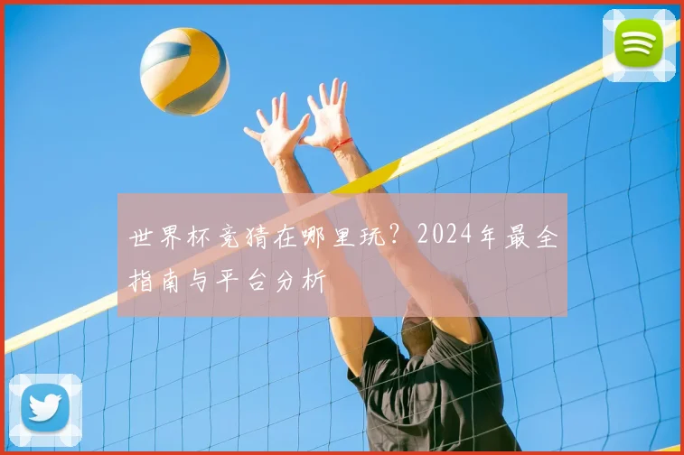 世界杯竞猜在哪里玩？2024年最全指南与平台分析